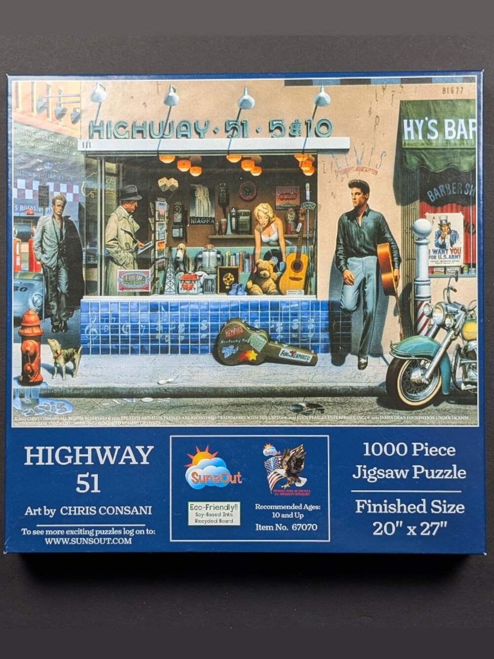 SunsOut Highway 51 1000 Piece Jigsaw Puzzle